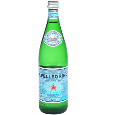 San Pellegrino Газирана минерална вода стъклена бутилка | Kolichka.bg