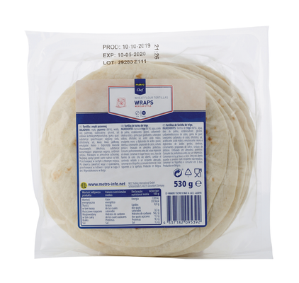 Metro Chef Тортила питки 18x15см | Kolichka.bg