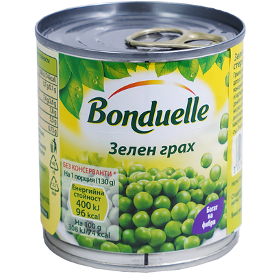 Bonduelle грах | Kolichka.bg