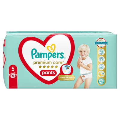 Pampers Пелени-гащички Premium care Pants 5 | Kolichka.bg